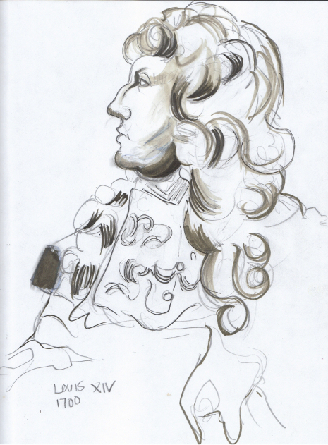 Sunday, December 15th, 2013. The National Gallery. Bust of Louis XIV, 1700.